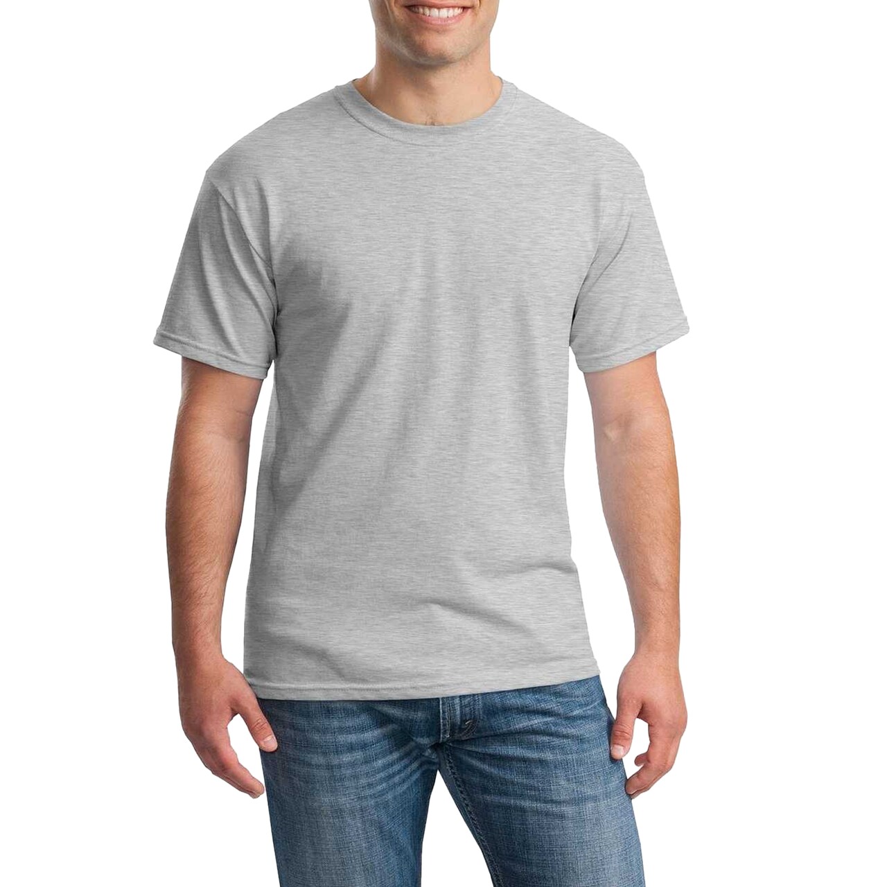 Hanes Essential-T DIY Craft T-Shirt – Blank Cotton Tees for Printing Projects